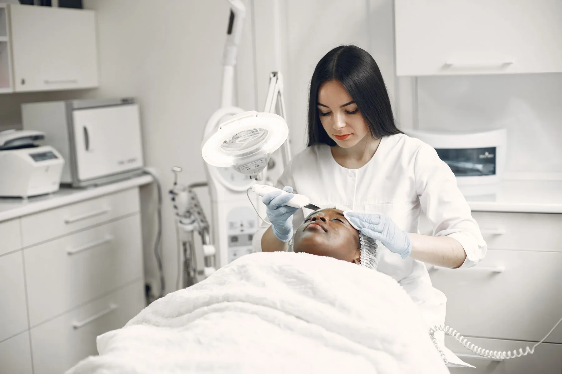 Med spa facial treatment